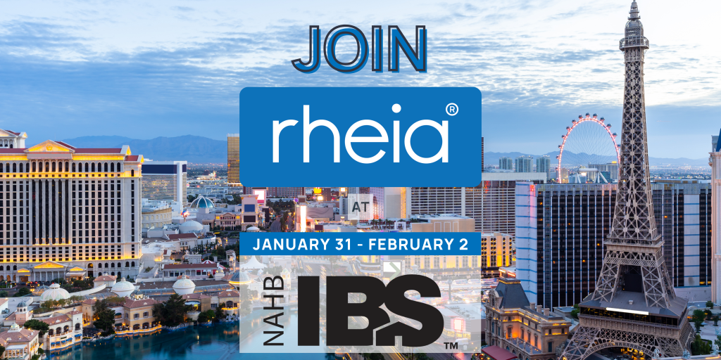 Join Rheia at the International Builders Show in Las Vegas